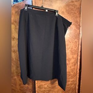 Black skirt - plus size 22 - pencil skirt